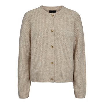 Liberté - Fro O-Neck Cardigan - Ivory